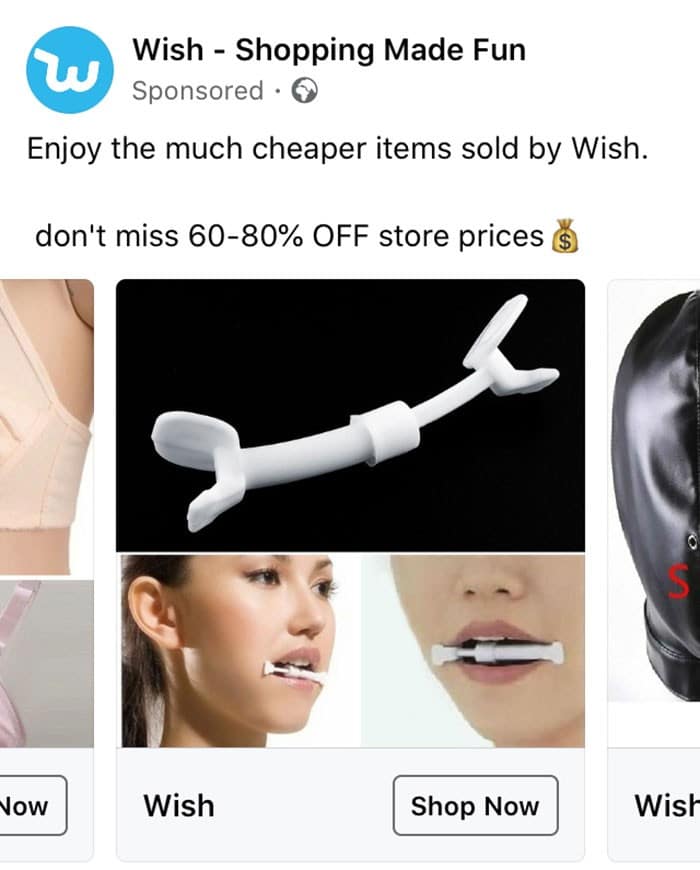 40 anúncios estranhos que não têm explicações do Wish 28