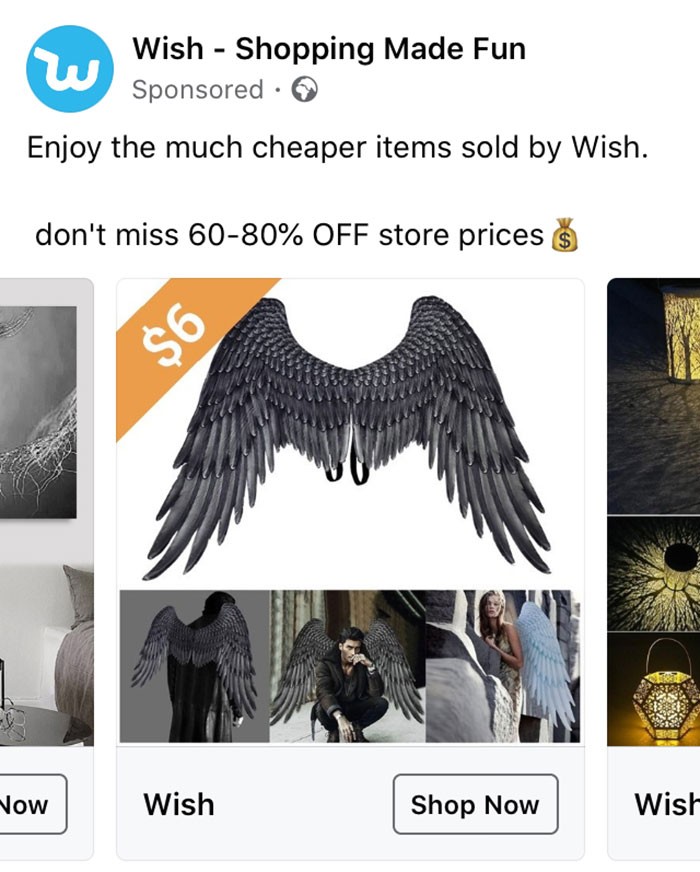 40 anúncios estranhos que não têm explicações do Wish 32