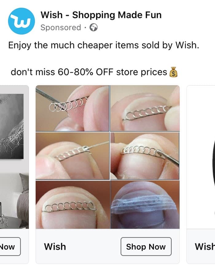 40 anúncios estranhos que não têm explicações do Wish 33