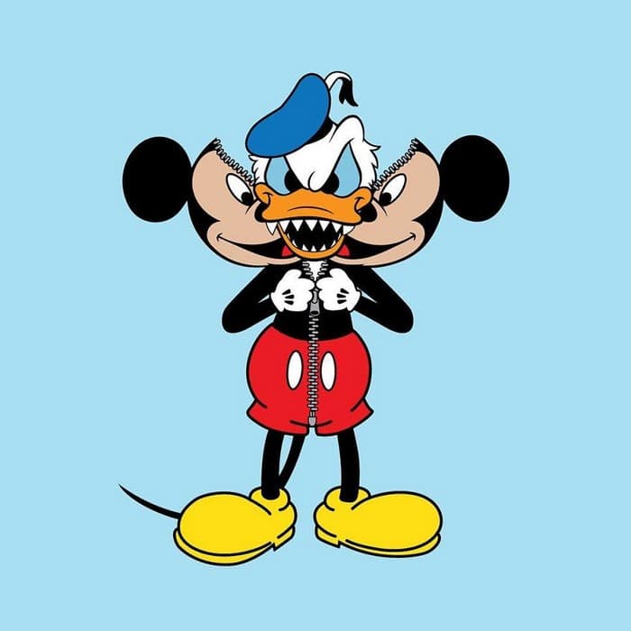 Artista cria estranhos mas bonitos personagens de desenhos animados no estilo Mash-Ups (30 fotos) 10