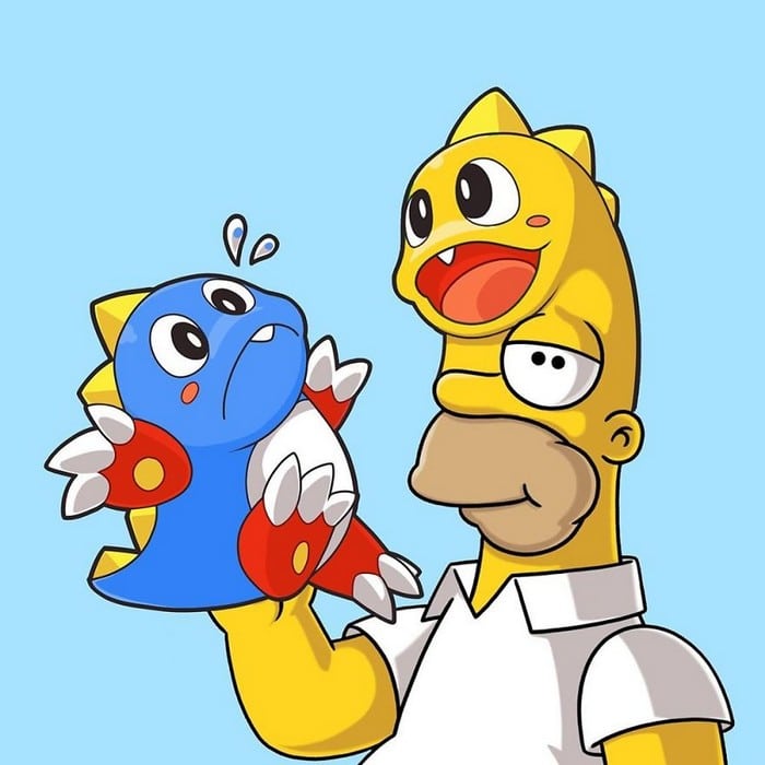 Artista cria estranhos mas bonitos personagens de desenhos animados no estilo Mash-Ups (30 fotos) 25