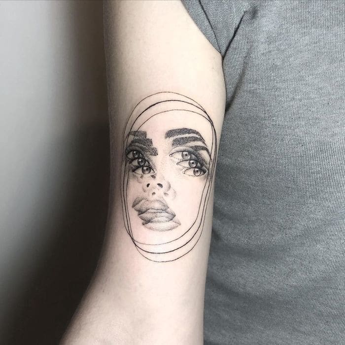 As tatuagens de ilusão de ótica da mexicana Yatzil Elizalde (23 fotos) 3