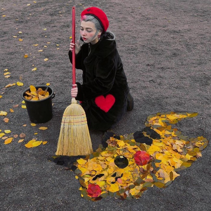 Esta artista russa compartilha suas fotos bizarras e se tornou uma sensação no Instagram (40 fotos) 19