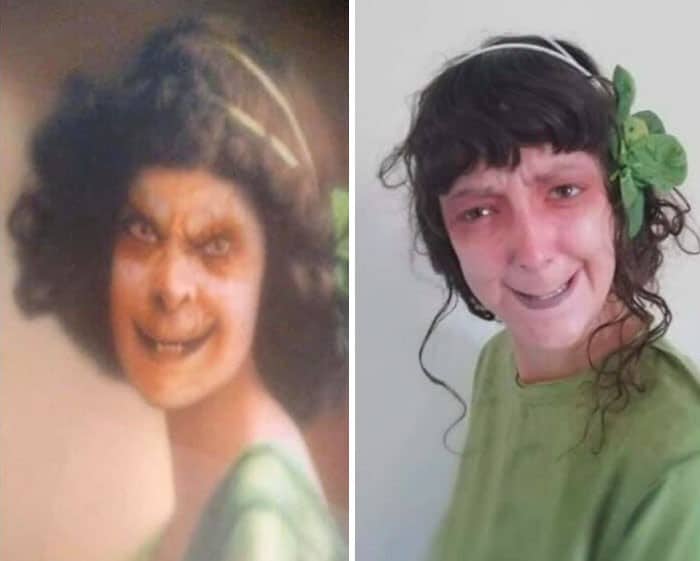 Grupo do Facebook recria obras de arte durante isolamento social (34 fotos) 10