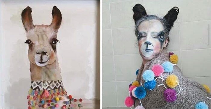 Grupo do Facebook recria obras de arte durante isolamento social (34 fotos) 12