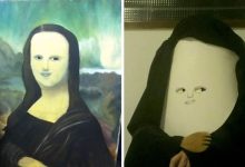Grupo do Facebook recria obras de arte durante isolamento social (34 fotos) 21