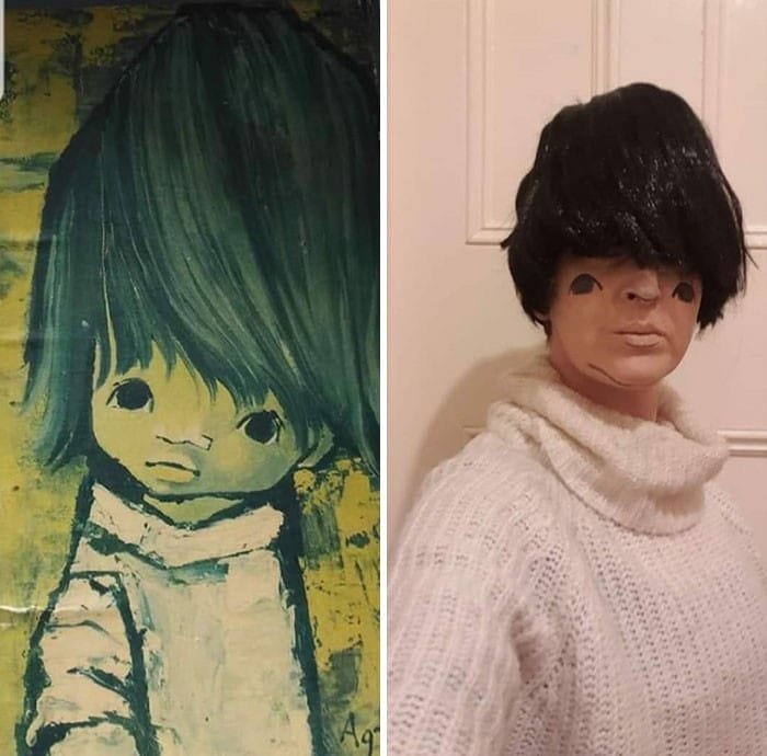 Grupo do Facebook recria obras de arte durante isolamento social (34 fotos) 31