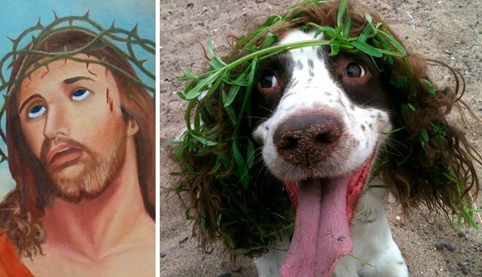 Grupo do Facebook recria obras de arte durante isolamento social (34 fotos) 33