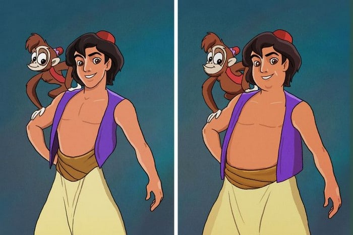 31 personagens do filmes da Disney se fossem gordo 3
