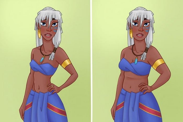 31 personagens do filmes da Disney se fossem gordo 30