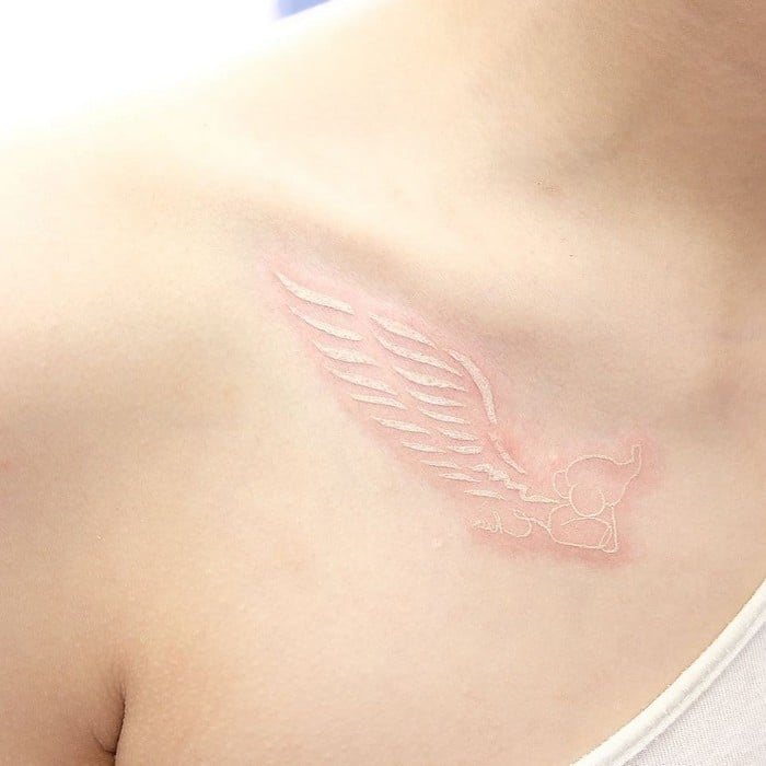 24 tatuagens que provam que o branco é o novo preto 5