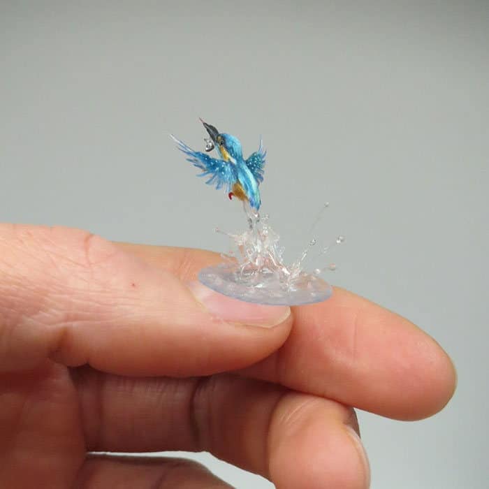 40 animais em miniatura criados pelo renomado artista Fanni Sandor 8