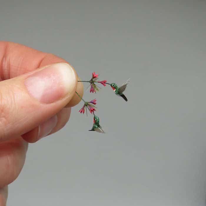 40 animais em miniatura criados pelo renomado artista Fanni Sandor 24