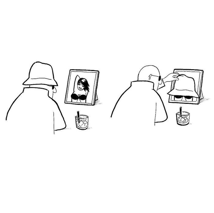 Artista chinês desenha quadrinhos engraçados com reviravoltas surpresa (35 fotos) 25