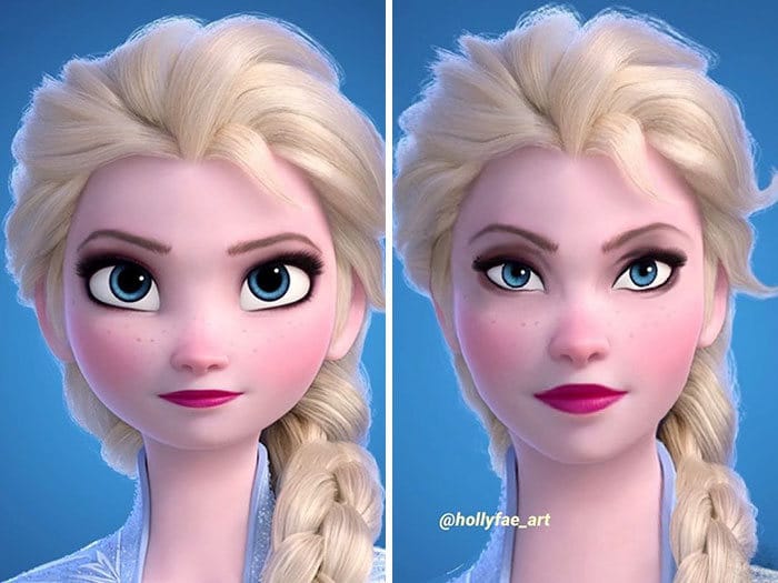 Artista faz personagens da Disney parecerem mais realistas (10 fotos) 1