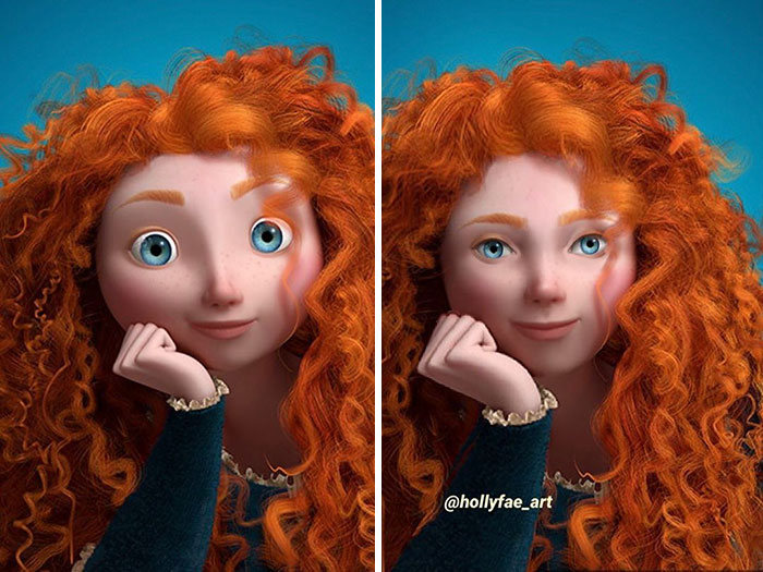 Artista faz personagens da Disney parecerem mais realistas (10 fotos) 6