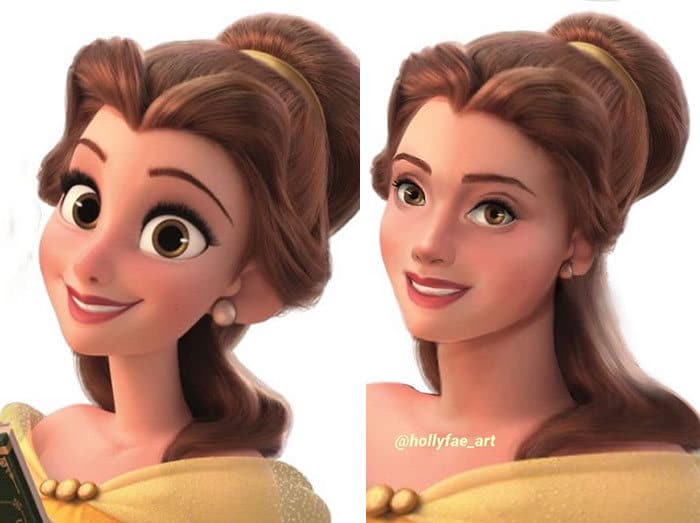 Artista faz personagens da Disney parecerem mais realistas (10 fotos) 8