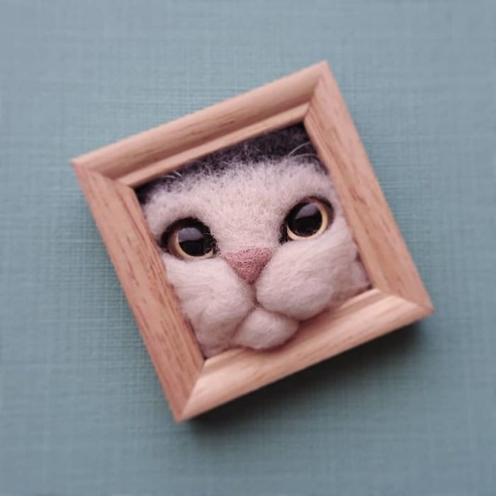 Artista japonesa cria retratos ultrarrealistas de gatos (34 fotos) 30