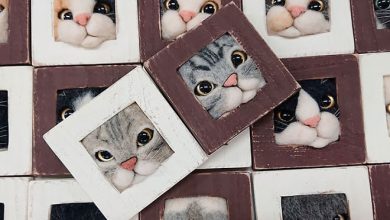 Artista japonesa cria retratos ultrarrealistas de gatos (34 fotos) 32