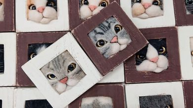Artista japonesa cria retratos ultrarrealistas de gatos (34 fotos) 22