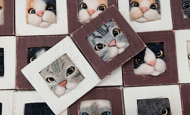 Artista japonesa cria retratos ultrarrealistas de gatos (34 fotos) 78