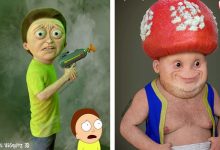 Artista mostra como os personagens de desenho animado ficariam na vida real e podem arruinar sua infância (14 fotos) 7