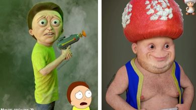 Artista mostra como os personagens de desenho animado ficariam na vida real e podem arruinar sua infância (14 fotos) 4