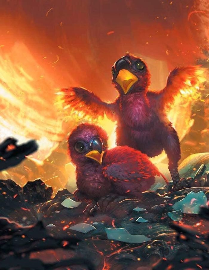 Artista retrata criaturas místicas em sua forma vulnerável, quando ainda eram bebês (30 fotos) 8