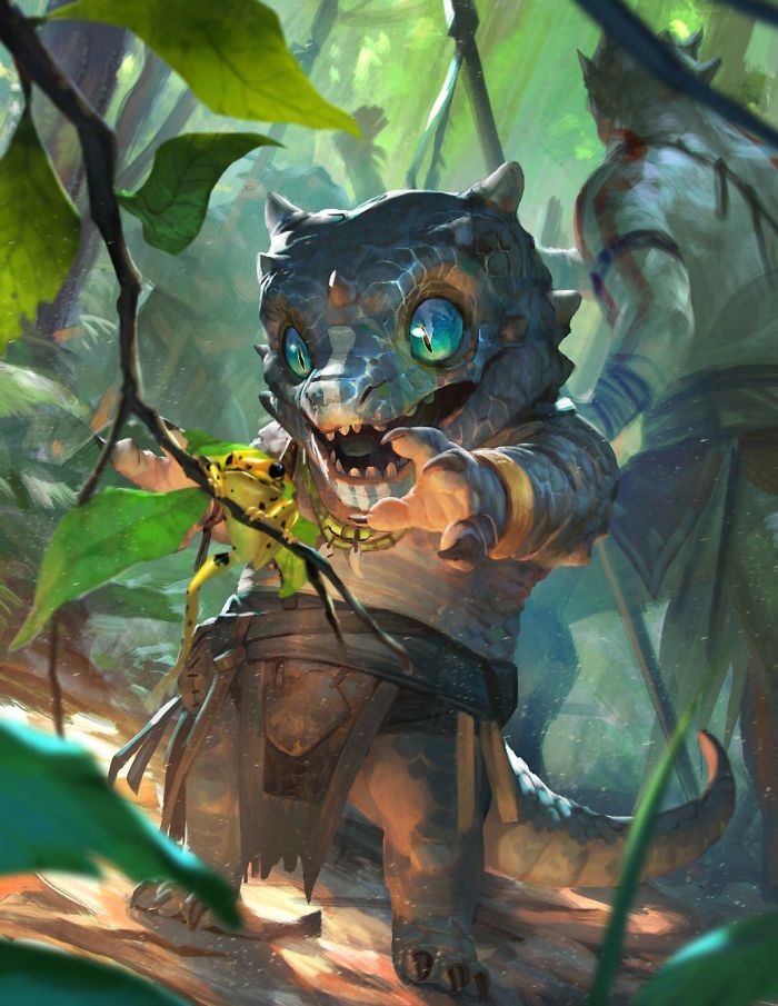 Artista retrata criaturas místicas em sua forma vulnerável, quando ainda eram bebês (30 fotos) 10