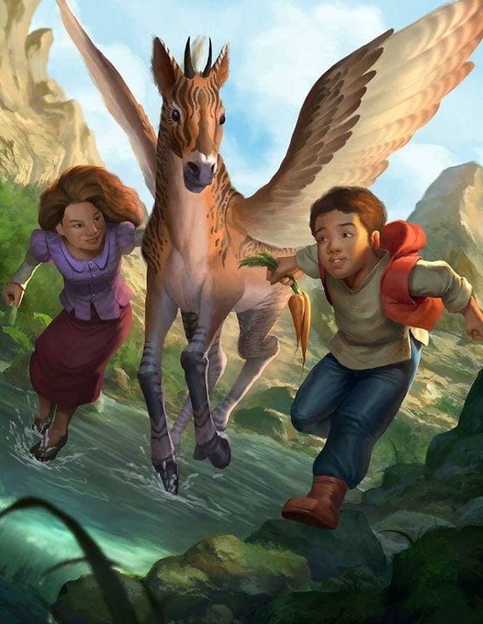 Artista retrata criaturas místicas em sua forma vulnerável, quando ainda eram bebês (30 fotos) 30