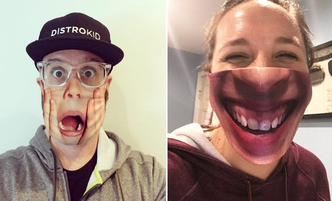 As pessoas estão se protegendo com máscaras engraçadas ultra-realistas (21 fotos)