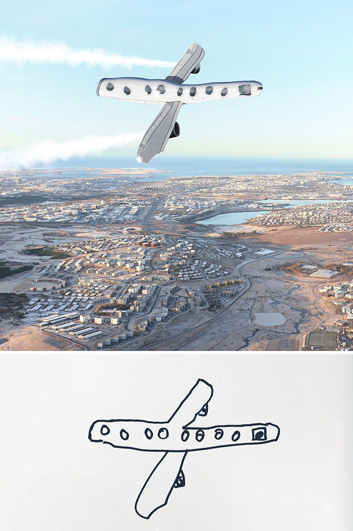 E se os desenhos das crianças ganhassem vida (40 fotos) 12