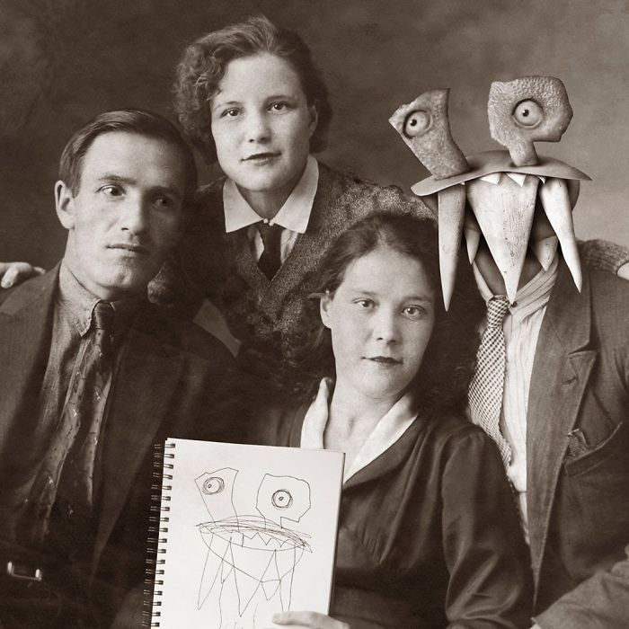 E se os desenhos das crianças ganhassem vida (40 fotos) 24