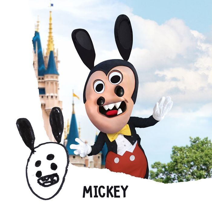 E se os desenhos das crianças ganhassem vida (40 fotos) 25