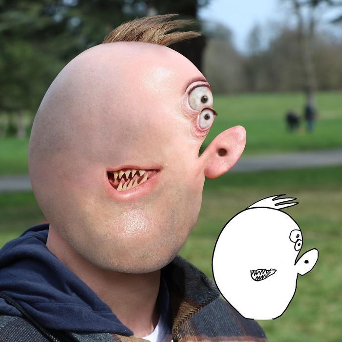 E se os desenhos das crianças ganhassem vida (40 fotos) 33