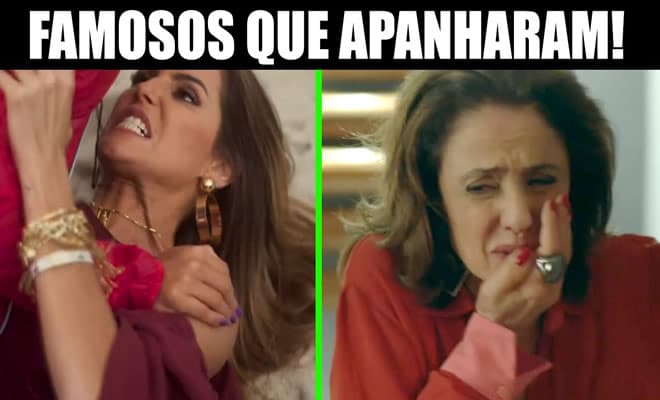 Famosos que apanharam na rua!