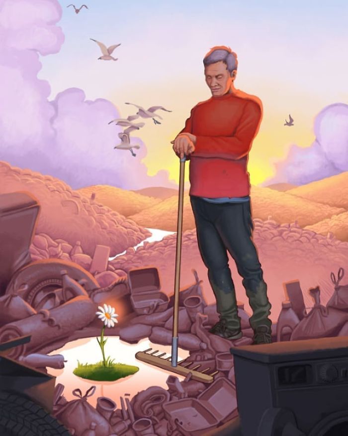 36 ilustrações que mostram o que há de errado com nossa sociedade 13