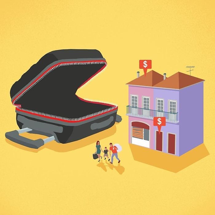 36 ilustrações que mostram o que há de errado com nossa sociedade 29