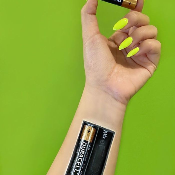 Maquiadora criar ilusões de ótica incrível em pernas e braços (30 fotos) 20