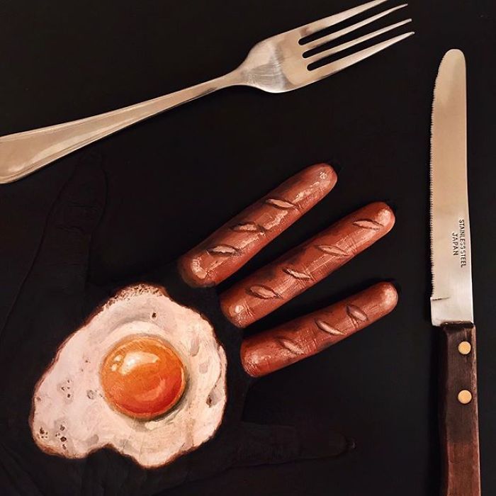 Maquiadora criar ilusões de ótica incrível em pernas e braços (30 fotos) 27