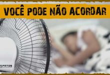 O que um ventilador faz com seu corpo enquanto está dormindo? 1