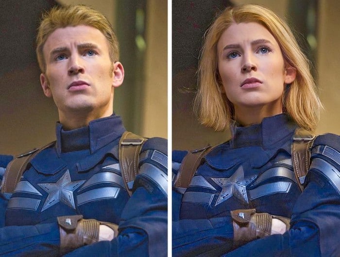 22 personagens famosos que mudaram de gênero com o App 19