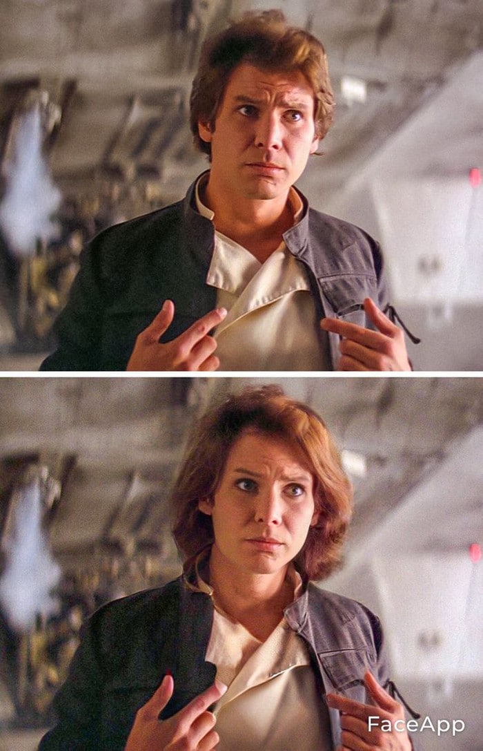 22 personagens famosos que mudaram de gênero com o App 20