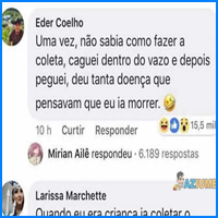 Os comentários…. Eu amo quando vocês comentam!