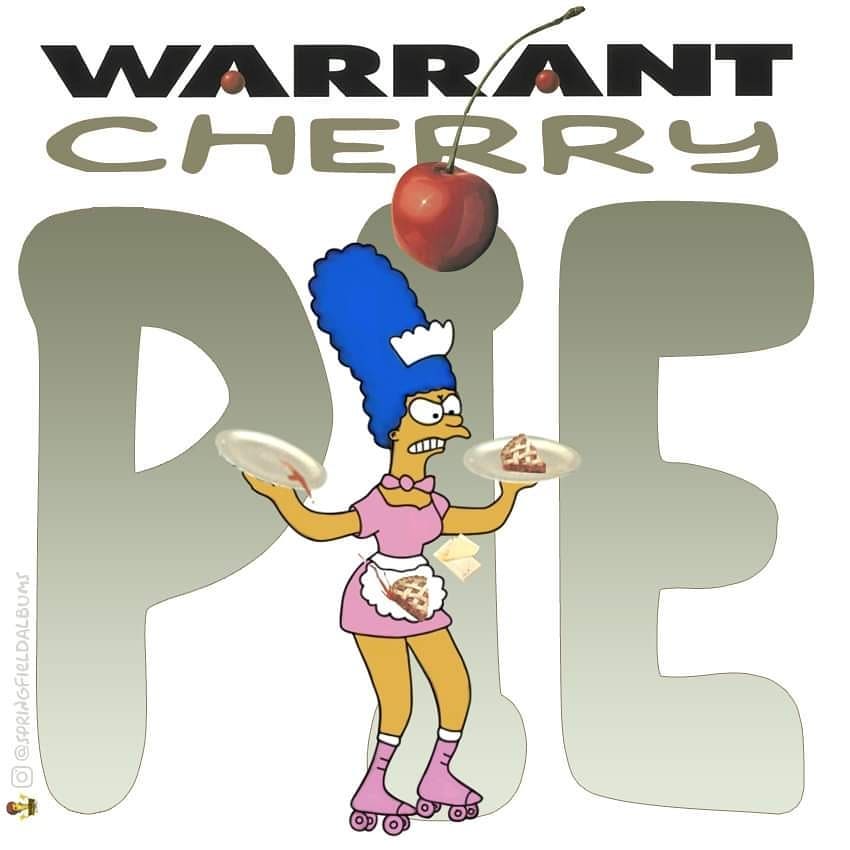 Capas de álbuns de metal divertidamente recriadas com personagens dos Simpsons 28