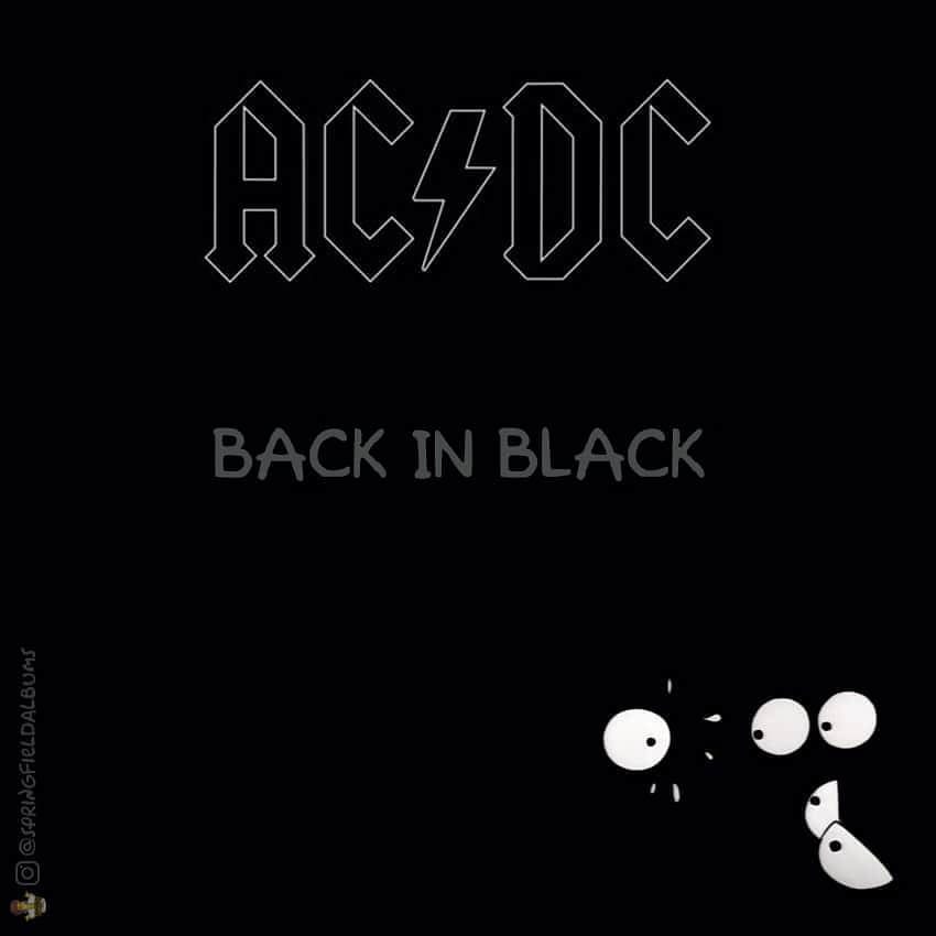 Capas de álbuns de metal divertidamente recriadas com personagens dos Simpsons 36