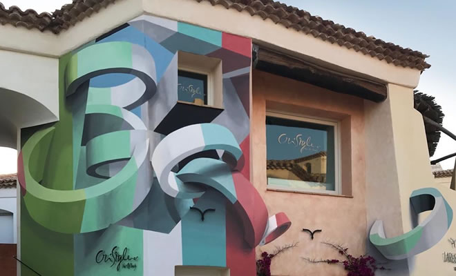 Artista cria obra surreais que parecem mudar a forma dos imóveis