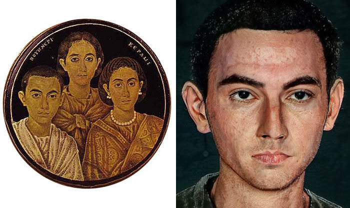 Artista mostra como os imperadores romanos eram na vida real 44