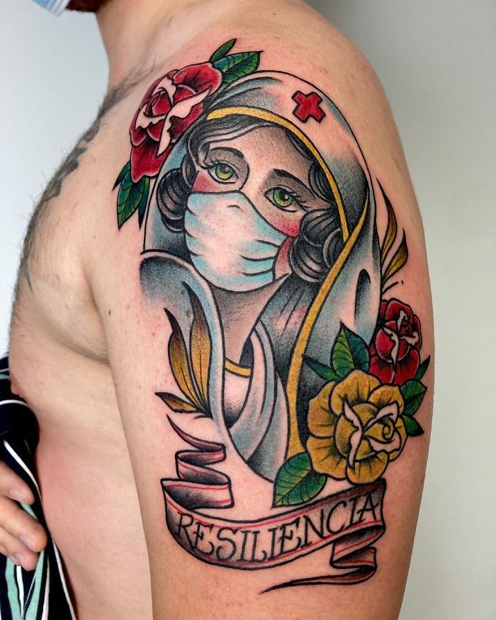As pessoas estão fazendo tatuagens Covid-19 e aqui estão 40 das melhores 15