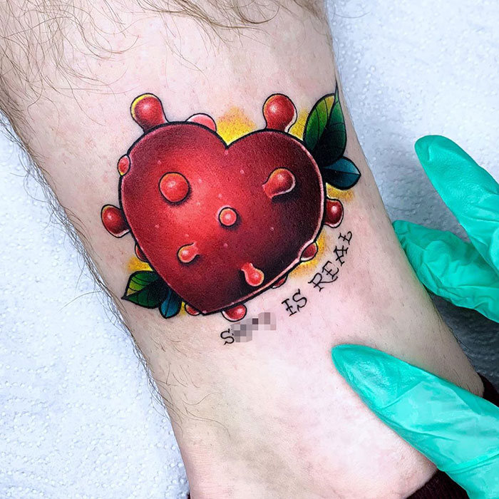As pessoas estão fazendo tatuagens Covid-19 e aqui estão 40 das melhores 22